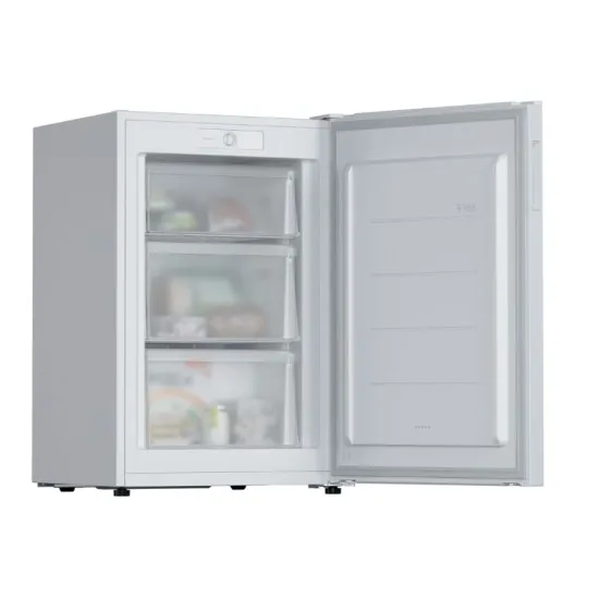 Candy CNUQ2L58EW fagyasztószekrény, 90L, 54.5x57x86 cm, fehér szín 