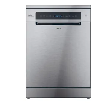 Candy CF 6B4S1PX mosogatógép, 16 teríték, inverter motor, 3 kosár, Wifi, automatikus ajtónyitás, 59.7x59.8x85 cm, inox szín 