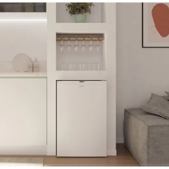 Candy CNUQ2L58EW fagyasztószekrény, 90L, 54.5x57x86 cm, fehér szín 
