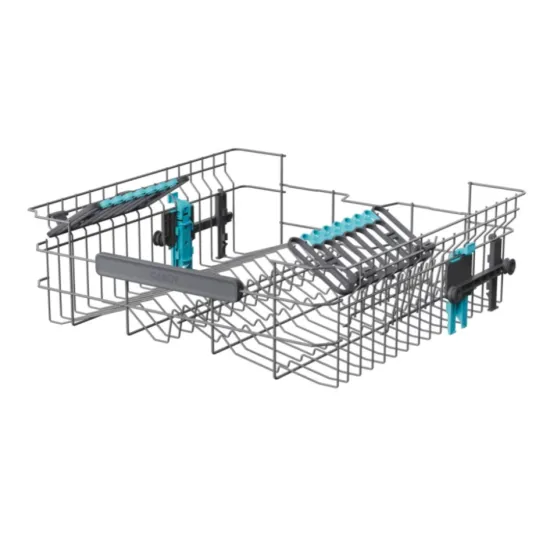 Haier HTW7720ENMP No Frost alulfagyasztós kombinált hűtőszekrény, 343/140L, Wifi, 70x67.5x200.6 cm, szürke szín 