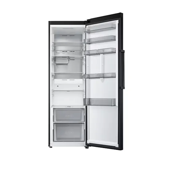 Samsung RR39C7EC5B1/EF No Frost egyajtós hűtőszekrény, 387L, Wifi, Digitális Inverter Kompresszor, 59.5x69.4x186 cm, fekete grafit szín 