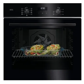 AEG TU5AB21FSB beépíthető sütő, 72L, 59.6x56.9x59.4 cm, fekete szín 