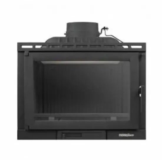 Nordflam Etna ECO beépíthető öntvény kandallóbetét jobb oldali üveggel 13kW 