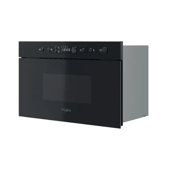 Whirlpool MBNA920B beépíthető mikrohullámú sütő, 750W, 22L, 59.5x32x38.2 cm, fekete szín 