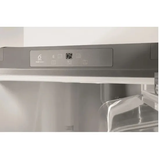 Whirlpool SW8 AM2C XR 2 egyajtós hűtőszekrény, 364L, 59.5x63x187.5 cm, optic inox szín 