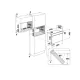 Whirlpool AMW423IX beépíthető mikrohullámú sütő, 750W, 22L, 59.5x32x38.2 cm