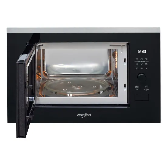 Whirlpool WMF250G beépíthető mikrohullámú sütő, 900W, 25L, 59.4x37.9x39 cm, fekete
