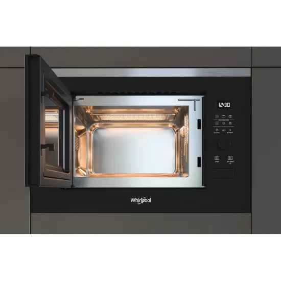 Whirlpool WMF250G beépíthető mikrohullámú sütő, 900W, 25L, 59.4x37.9x39 cm, fekete