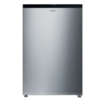 Candy CNOQ2S58EX egyajtós hűtőszekrény fagyasztóval, 100/14L, 54.5x56.2x85 cm, inox szín 