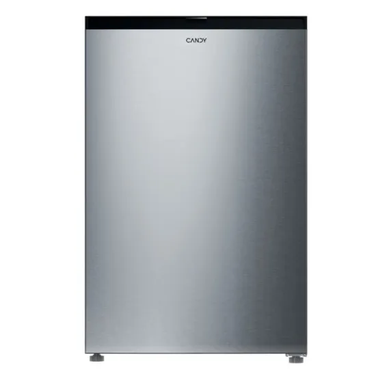 Candy CNOQ2S58EX egyajtós hűtőszekrény fagyasztóval, 100/14L, 54.5x56.2x85 cm, inox szín 