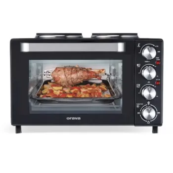 Orava ELEKTRAX30 30L mini sütő 2db főzőlappal 