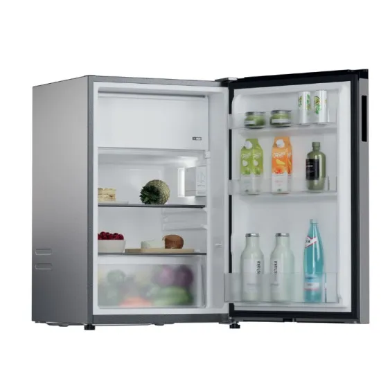 Candy CNOQ2S58EX egyajtós hűtőszekrény fagyasztóval, 100/14L, 54.5x56.2x85 cm, inox szín 