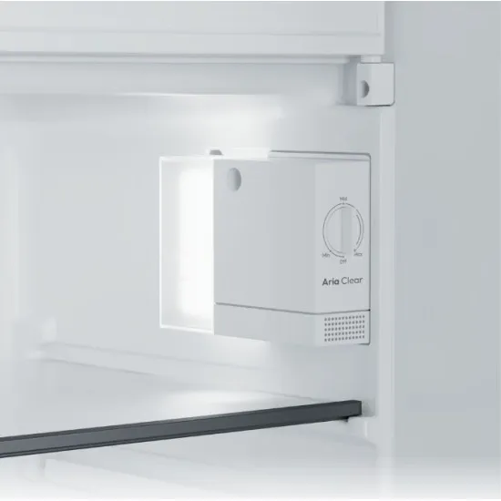 Candy CNOQ2S58EX egyajtós hűtőszekrény fagyasztóval, 100/14L, 54.5x56.2x85 cm, inox szín 