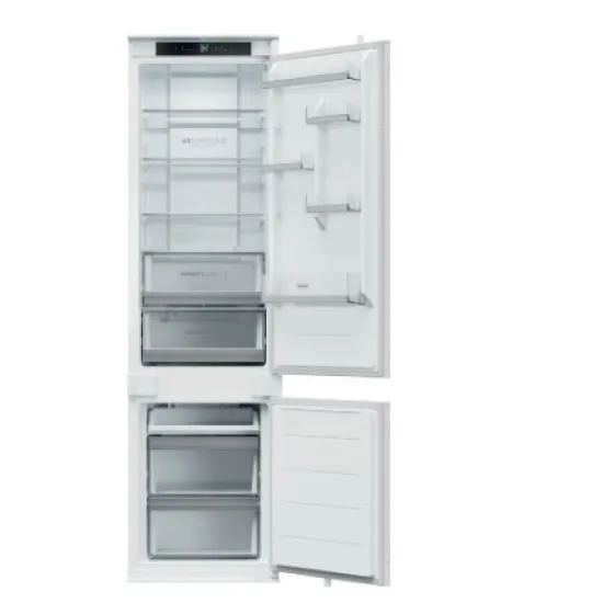 Haier EHBQW5519E Total No Frost beépíthető alulfagyasztós kombinált hűtőszekrény, Wifi, 211/73L, 54x55.5x193.5 cm