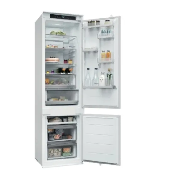 Haier EHBQW5519E Total No Frost beépíthető alulfagyasztós kombinált hűtőszekrény, Wifi, 211/73L, 54x55.5x193.5 cm