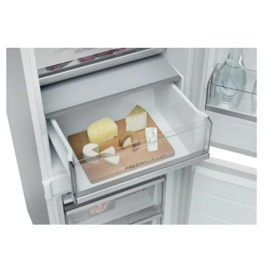 Haier EHBQW5519E Total No Frost beépíthető alulfagyasztós kombinált hűtőszekrény, Wifi, 211/73L, 54x55.5x193.5 cm