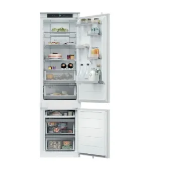 Haier EHBQW5519E Total No Frost beépíthető alulfagyasztós kombinált hűtőszekrény, Wifi, 211/73L, 54x55.5x193.5 cm