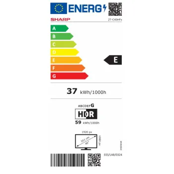 Sharp 40HF2265E Full HD Smart LED TV, 40", 101.6 cm