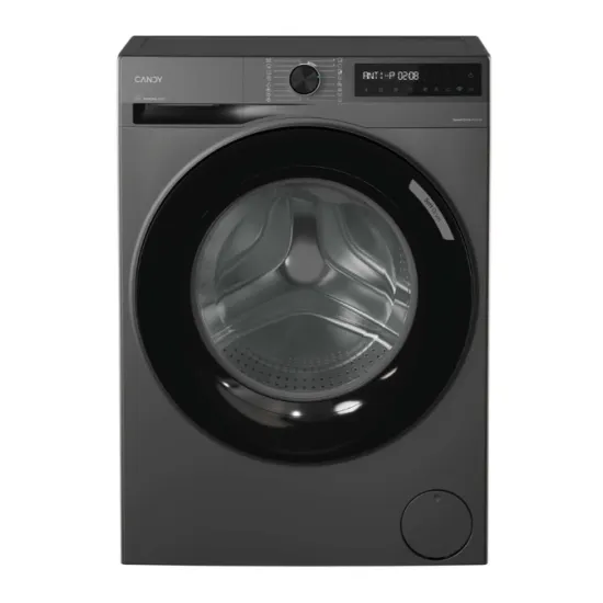 Candy BR 48SBL6G-S elöltöltős mosógép, 8 kg, Wifi, gőz , inverter motor, 60x49x85 cm, antracitszürke szín 