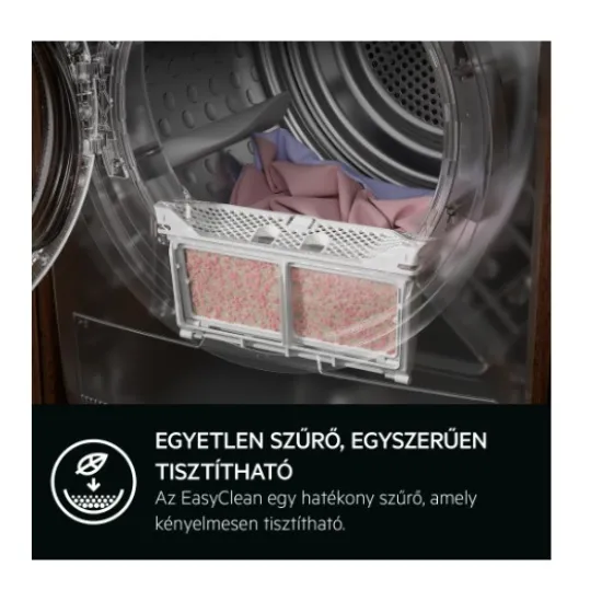 AEG TR819P4E hőszivattyús szárítógép, 9kg, inverter motor, 59.6x63.8x85 cm