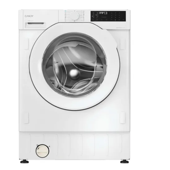 Candy BC4S69M6D8J-S beépíthető elöltöltős mosógép, 9 kg, gőz, inverter motor, Wifi, 60x52.5x82 cm 
