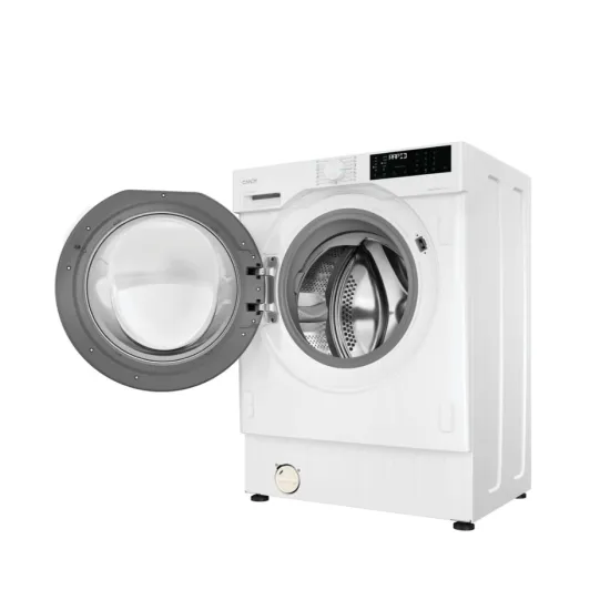 Candy BC4S69M6D8J-S beépíthető elöltöltős mosógép, 9 kg, gőz, inverter motor, Wifi, 60x52.5x82 cm 