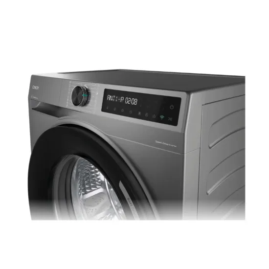 Candy BR 48SBL6G-S elöltöltős mosógép, 8 kg, Wifi, gőz , inverter motor, 60x49x85 cm, antracitszürke szín 