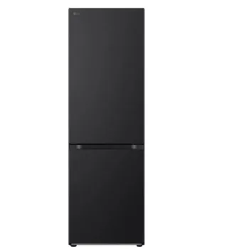 LG GBV3100AEP alulfagyasztós kombinált hűtőszekrény, 234/110L, Smart Inverter Kompresszor, 59.5x67.5x186 cm, matt éjfekete szín 