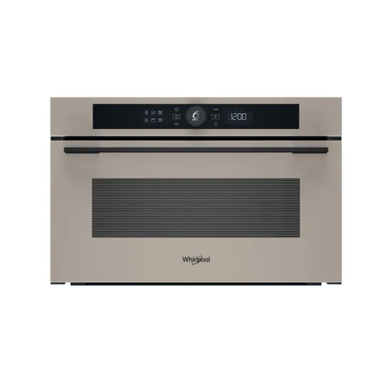 Whirlpool WMD54MBG beépíthető mikrohullámú sütő, 31L, 1000W, Crisp funkció, 59.5x46.8x38.5 cm, urban beige szín 