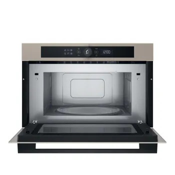 Whirlpool WMD54MBG beépíthető mikrohullámú sütő, 31L, 1000W, Crisp funkció, 59.5x46.8x38.5 cm, urban beige szín 