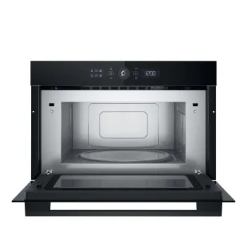 Whirlpool WMD54MB beépíthető mikrohullámú sütő, 31L, 1000W, Crisp funkció, 59.5x46.8x38.5 cm, fekete szín 