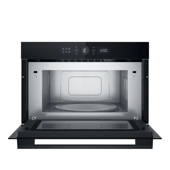 Whirlpool WMD54MB beépíthető mikrohullámú sütő, 31L, 1000W, Crisp funkció, 59.5x46.8x38.5 cm, fekete szín 