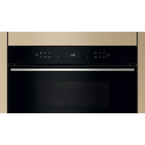 Whirlpool WMD7O4TX beépíthető mikrohullámú sütő, 31L, 800W, Crisp funkció, 59.5x46.8x38.5 cm, inox szín 