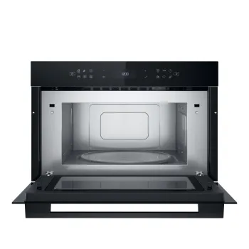 Whirlpool WMD7O4TB beépíthető mikrohullámú sütő, 31L, 1000W, Crisp funkció, 59.5x46.8x38.5 cm, fekete szín 