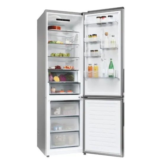 Candy ECN2CQTEX206 No Frost alulfagyasztós kombinált hűtőszekrény, 289/120L, 59.5x66.7x205 cm 