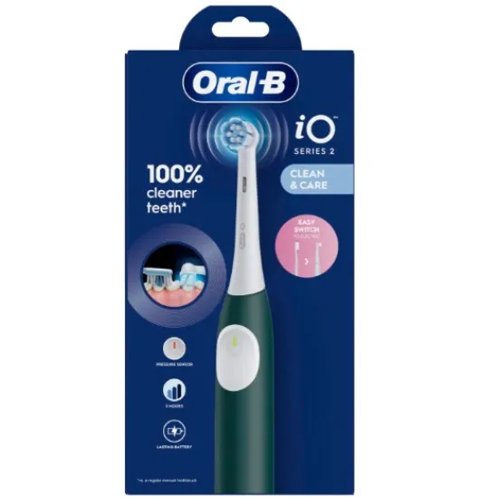 Oral-B iO2 Series Forest Green elektromos fogkefe