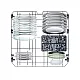 Candy CF 3E7L0S mosogatógép, 13 teríték, inverter motor, Wifi, 59.7x59.8x85 cm, metal look szín