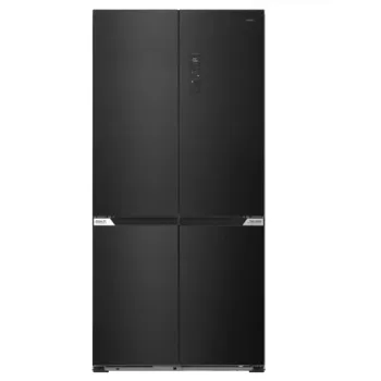 MPM MPM-503-SSI-10 Total No Frost side by side hűtőszekrény francia ajtós kialakítással, 349/151L, inverter kompresszor, 90.5x59.7x190.2 cm, sötét inox szín 