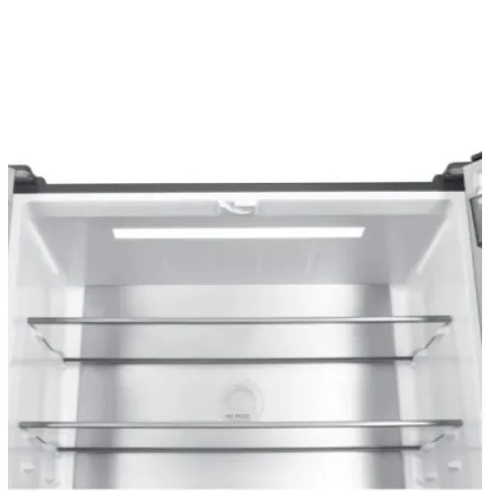 MPM MPM-503-SSI-10 Total No Frost side by side hűtőszekrény francia ajtós kialakítással, 349/151L, inverter kompresszor, 90.5x59.7x190.2 cm, sötét inox szín 