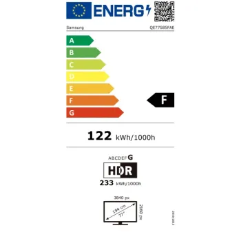 Samsung QE77S85FAEXXH 4K UHD Smart OLED TV, 77", 195.58 cm