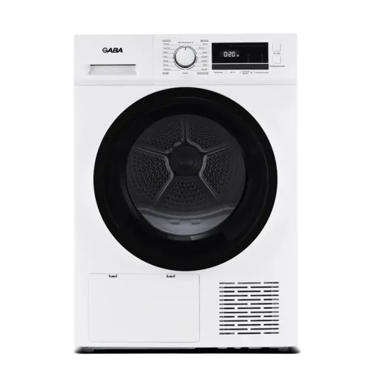 Gaba GMTD-8W hőszivattyús szárítógép, 8 kg, inverter motor, 60x59.5x84.5 cm 