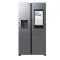 Samsung RS90F66BETEO side by side hűtőszekrény, AI Inverteres kompresszor, Wifi, 389/225L, 91.2x72.6x178.4 cm, Family Hub™, matt metál DOI szín 