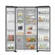 Samsung RS90F66BETEO side by side hűtőszekrény, AI Inverteres kompresszor, Wifi, 389/225L, 91.2x72.6x178.4 cm, Family Hub™, matt metál DOI szín 