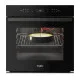 Whirlpool WOI6A8FPT1SBA beépíthető sütő, 73L, 6. Érzék technológia előre beállított receptek, pirolitikus és hidrolitikus tisztítás, 59.5x56.4x59.7 cm, fekete szín 