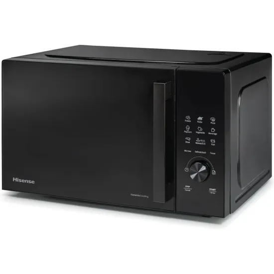 Hisense H23MOBSD1H mikrohullámú sütő, 23L, 800W, fekete szín 