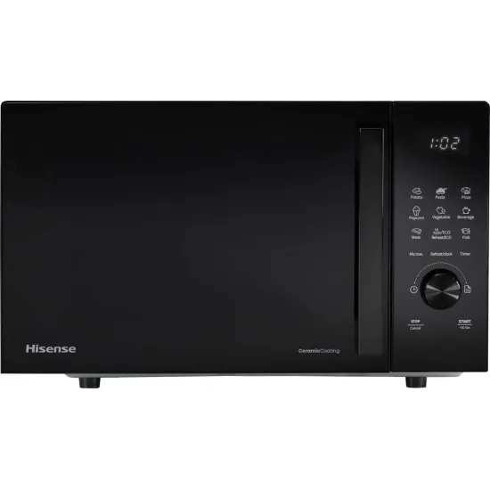 Hisense H23MOBSD1H mikrohullámú sütő, 23L, 800W, fekete szín 