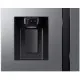 Samsung RS90F66BETEO side by side hűtőszekrény, AI Inverteres kompresszor, Wifi, 389/225L, 91.2x72.6x178.4 cm, Family Hub™, matt metál DOI szín 