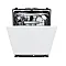 Haier XS 6B1M3PB teljesen beépíthető mosogatógép, 16 teríték, Wifi, inverter motor, automatikus ajtónyitás, 3 kosár, 59.7x55.5x81.8 cm