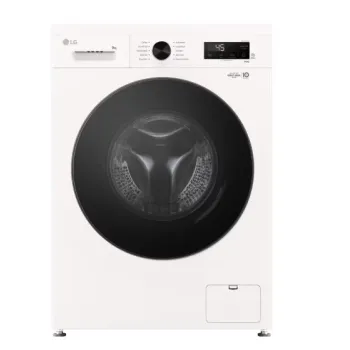 LG F4X1009NWB elöltöltős mosógép, 9 kg, inverter motor, Wifi, gőz, 60x59x85 cm 