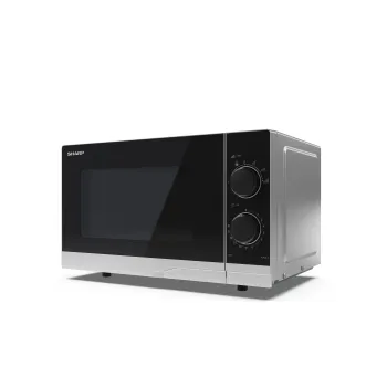 Sharp YC-PS201AE-S mikrohullámú sütő, 20L, 700W, ezüst szín 